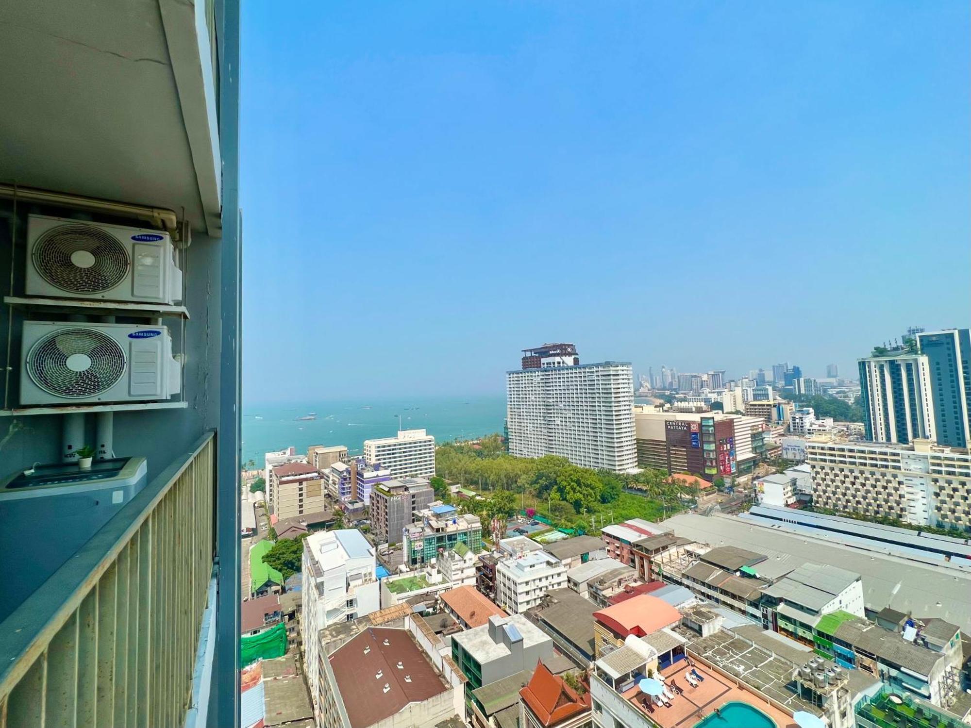 Sea View Pattaya Beach @The Base Central Pattaya Exteriér fotografie